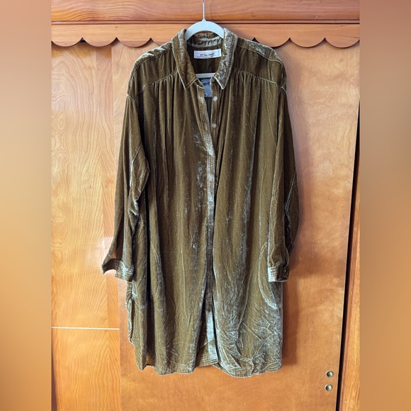 We The Free Sorrento Velvet Maxi Top -dress - Picture 2 of 6